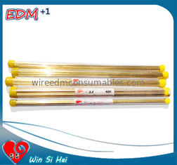 ประเทศจีน 2.0mm Multi Channel Brass EDM Electrode Tube EDM Machine Parts Customised ผู้ผลิต